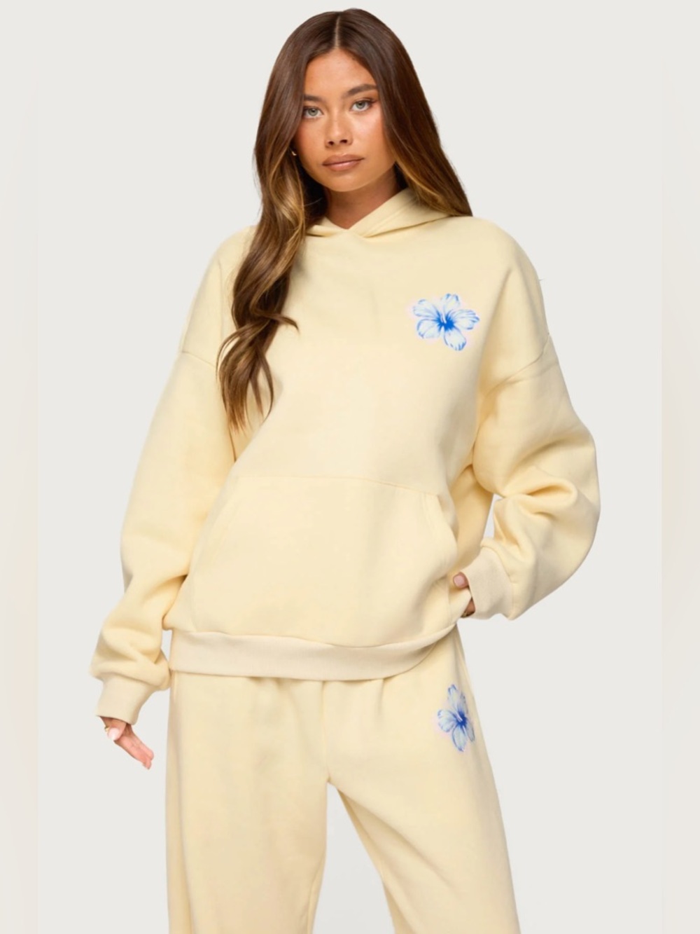 Edikted Tropical Bloom Hoodie - Picture 2 of 4